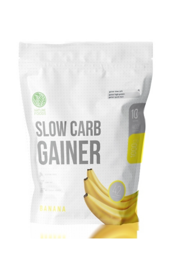 Nature Foods Slow Carb Gainer, Гейнер 1000 гр