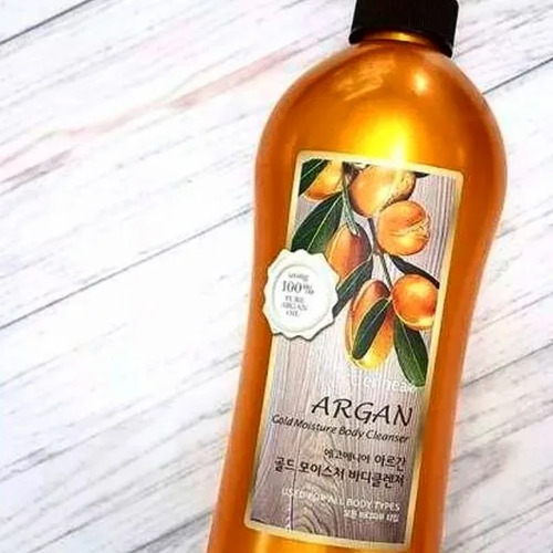 Welcos ECO ennea Argan Gold Moisture Body, Гель для душа на основе арганового масла 730 мл