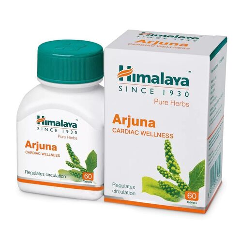 Himalaya, Арджуна, кардиотоническое средство, 250 мг 60 таблеток 
