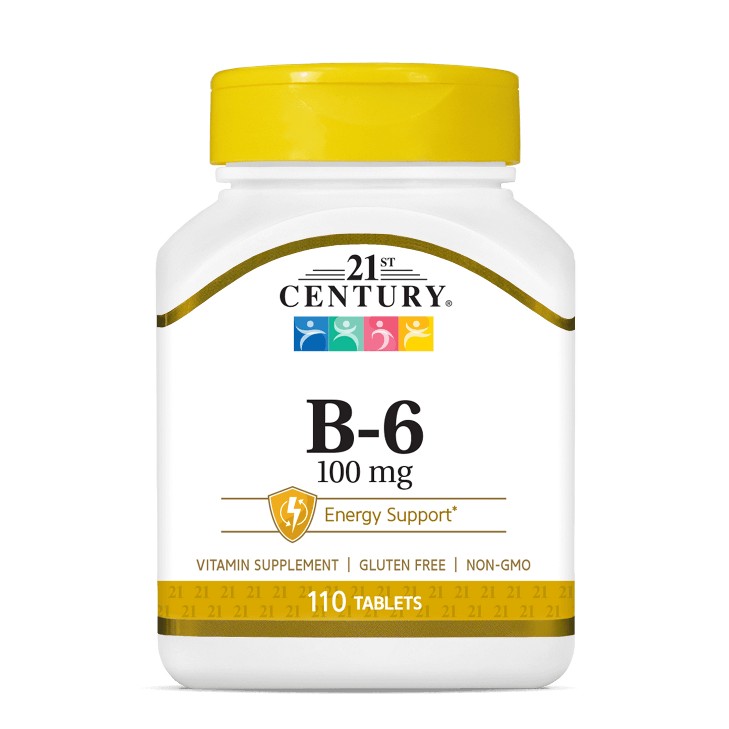 21st Century Витамин B-6, 100 мг, 110 таблеток в Казахстане