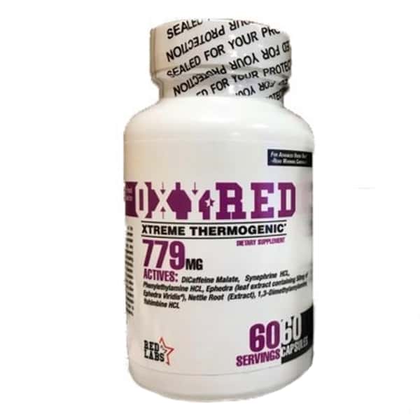 RED Labs  OXYRED (1.3 DMAA+EPHEDRA) 60 капс
