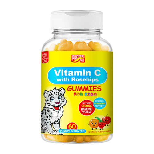 Proper Vit Vitamin С, Витамин С для детей с шиповником 60 мармеладных конфет