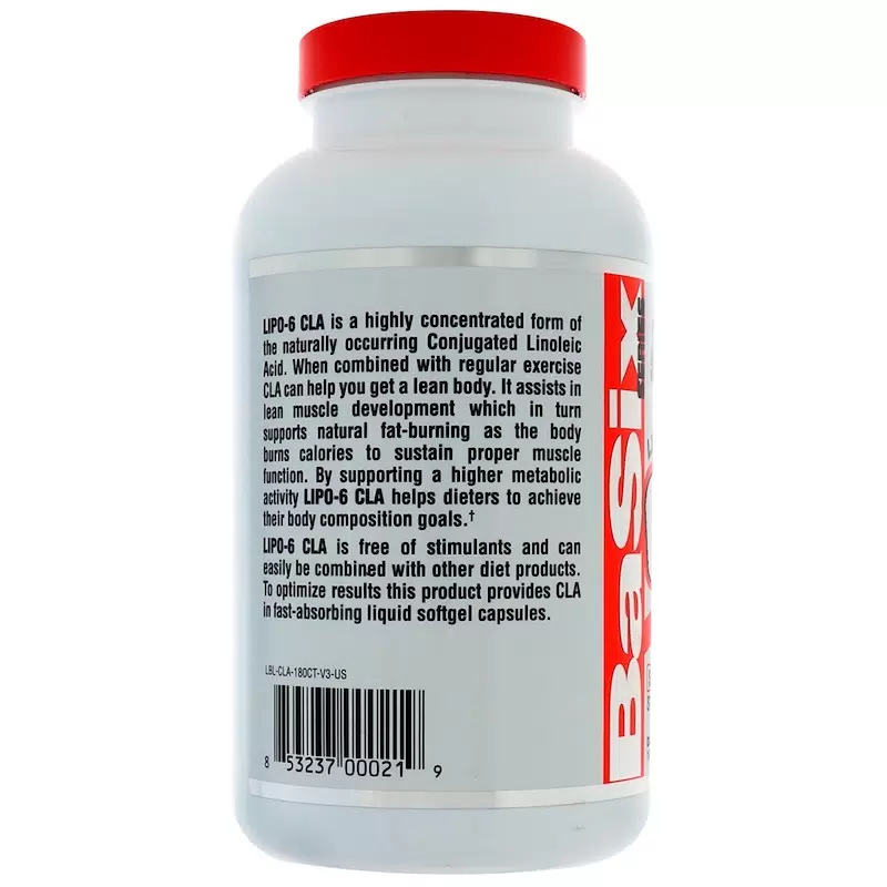 Nutrex Линолевая кислота, CLA 180 капсул