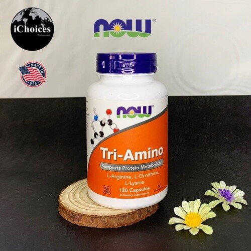 Now Foods Tri-Amino, 120 капсул