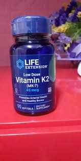 Life Extension Витамин К2, MK-7, 45 мкг 90 капсул