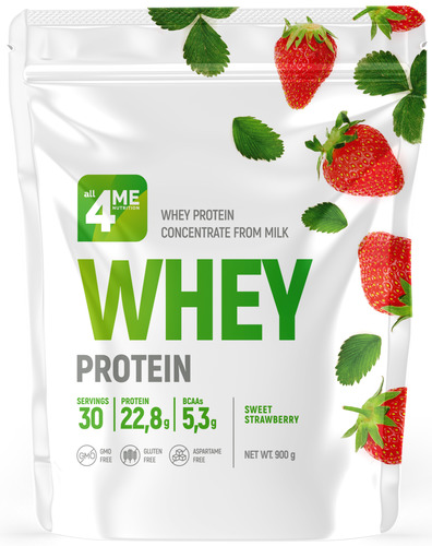 4Me Nutrition Протеин Whey Protein, 900 гр