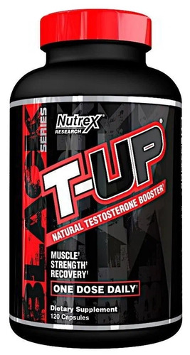 NutrexT-UP Black, Бустер тестостерона, 120 tab.			