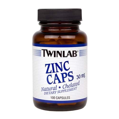 Twinlab Цинк 30 мг, 100 капсул