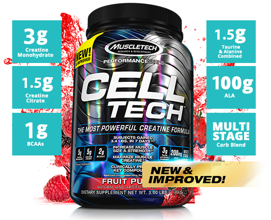Muscletech Cell Tech Hyper-Build 428 г