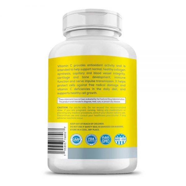 Proper Vit Vitamin С, Витамин С 1000 мг с шиповником и цитрусом 100 таблеток