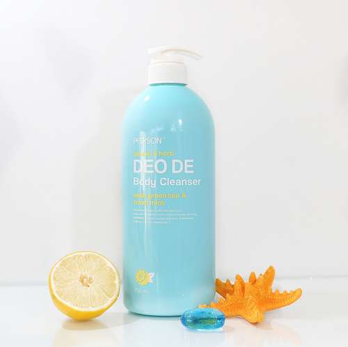 Pedison, Гель для душа лимон-мята, Deo De Body Cleanser, 750 мл