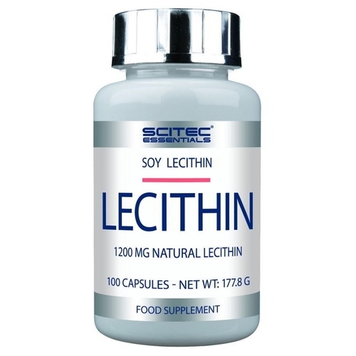 Scitec Nutrition Lecithin, Лецитин 100 капсул