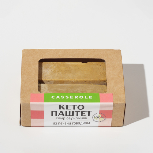 Casserole, Кето-Паштет (Говяжья Печень), 140 гр