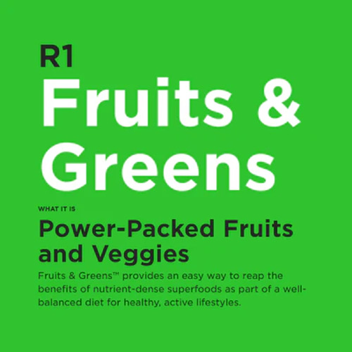 RULE1, Антиоксидант, Fruit & Greens + Antioxidants 285 гр		