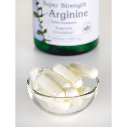 Swanson L-Arginine, Аргинин 850 mg 90 капс
