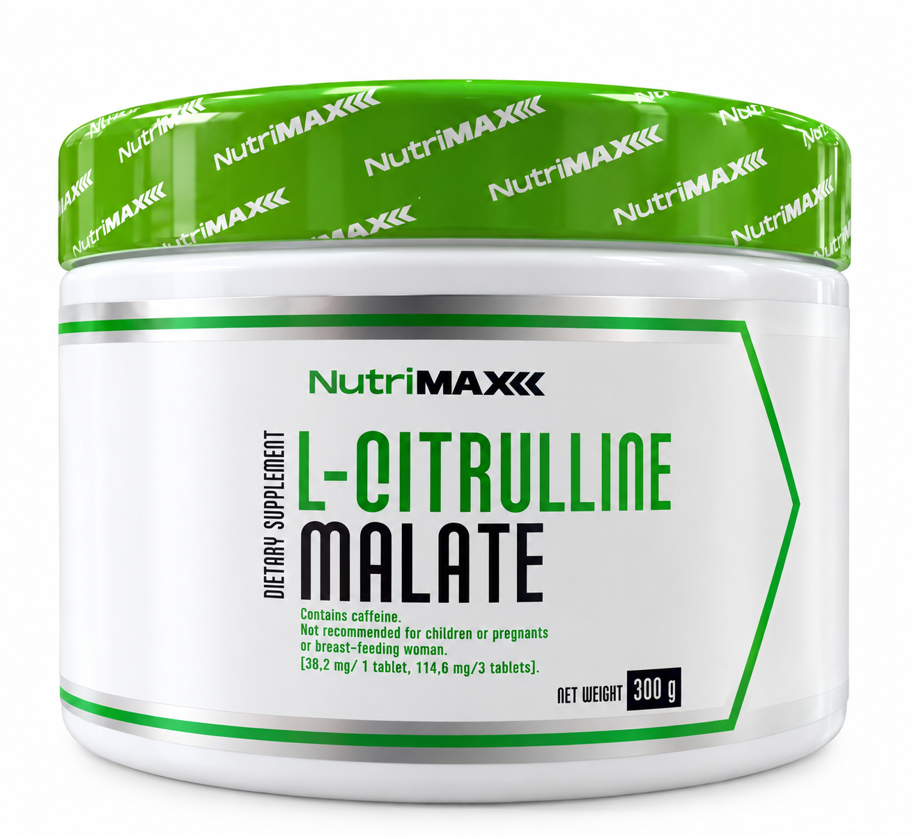Nutrimax Amino L-Citruline, L-Цитрулин Малат, 300 гр 