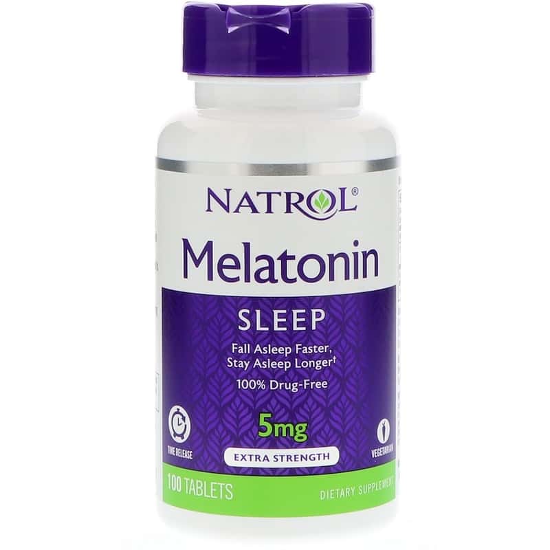Natrol Мелатонин 5 mg 100 таблеток