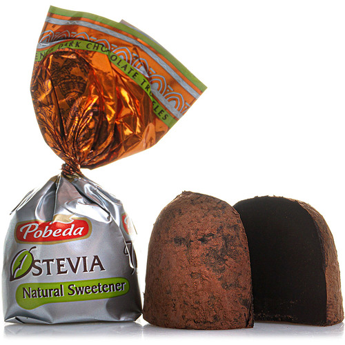 Победа, Шоколадные трюфели без сахара с темным какао, 150 гр