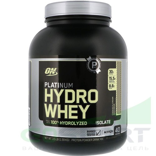 Optimum Nutrition Platinum Hydro whey 1590 гр