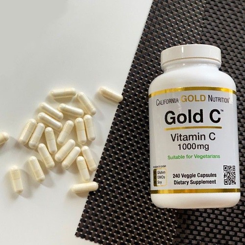 California Gold Nutrition Витамин C 1000 мг, 60 капсул