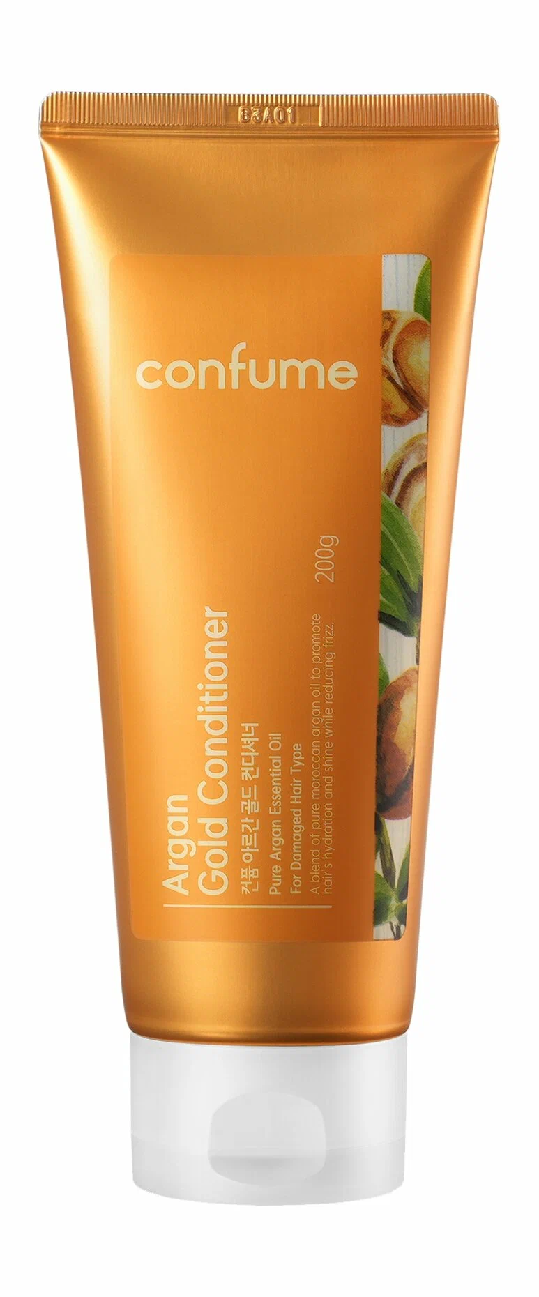 Welcos Confume Argan Gold Conditioner, Кондиционер для волос маслом арганы и золотом 200 мл 