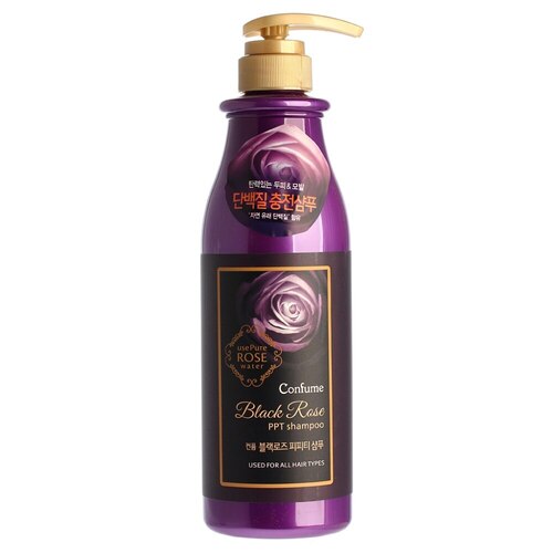 Welcos Confume Black Rose Shampoo, Шампунь для волос Черная роза 750 мл