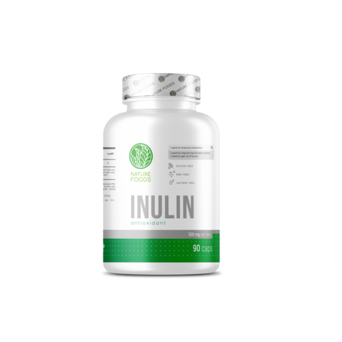 Nature Foods Инулин 500 мг, 90 капсул 