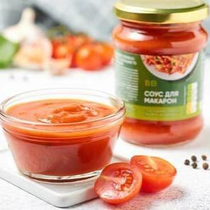 ВкусВилл Соус для макарон с кусочками томатов, луком и чесноком,260 гр