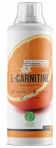 Nature Foods L-carnitine concentrate, L-карнитин 1000 мл