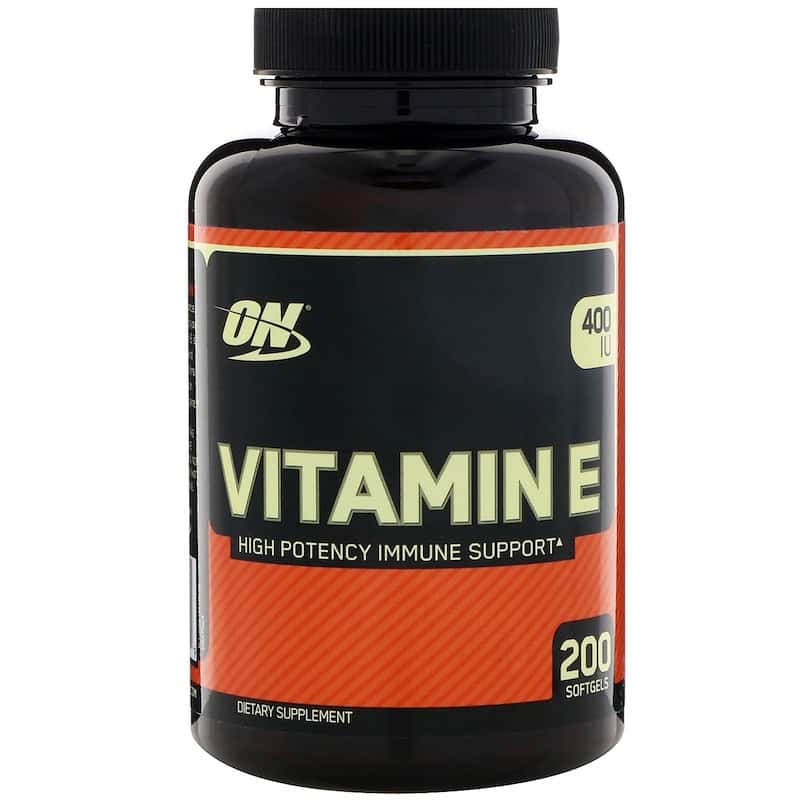 Optimum Nutrition Vitamin E 400 IU 200 капсул