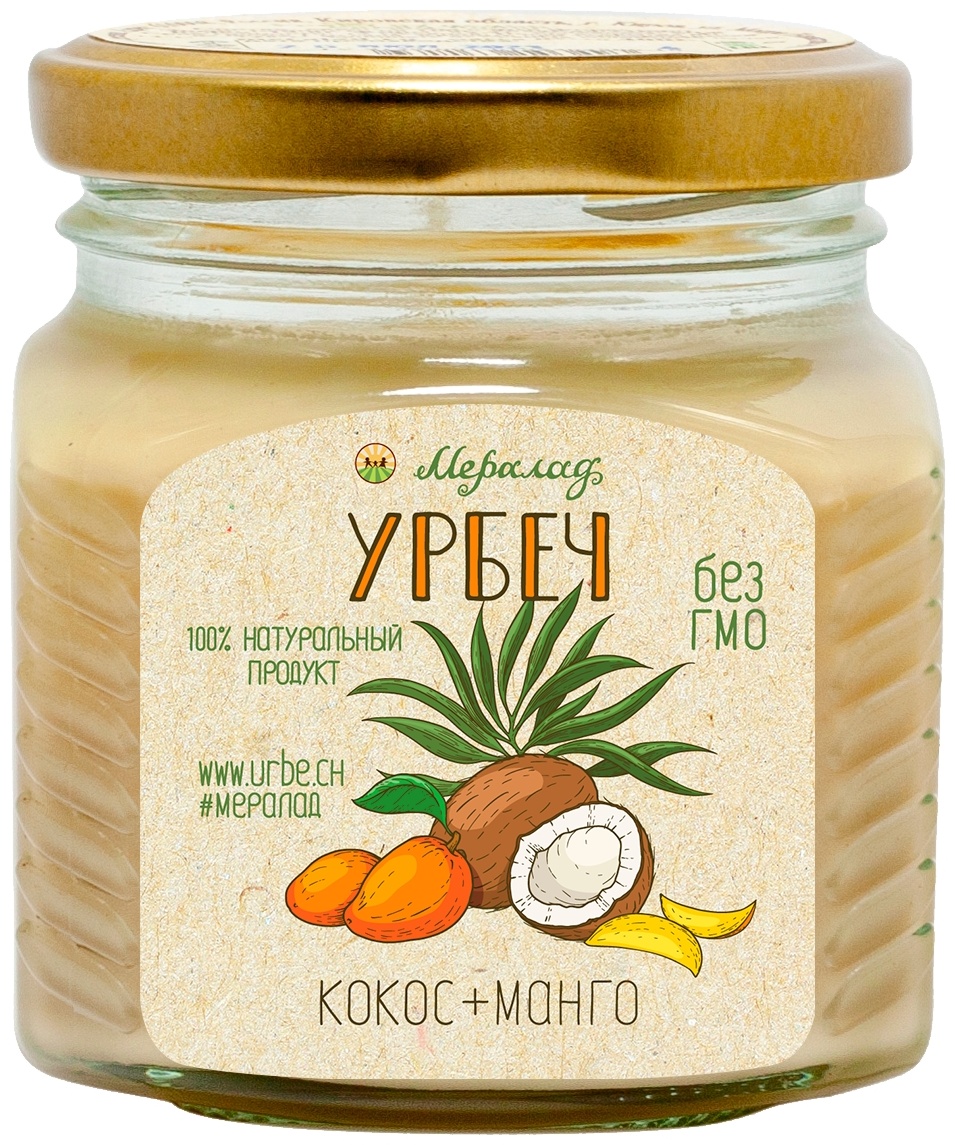 Мералад, Урбеч Кокос и Манго, 230 гр
