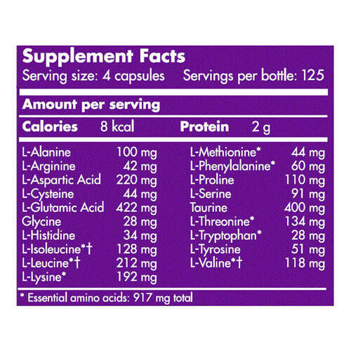 Scitec Nutrition Isolate Amino, Аминокислотный комплекс 500 капсул
