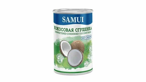 SAMUI, Кокосовая сгущенка, Без сахара, 180 гр. ж/б