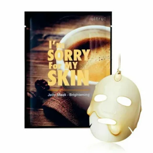 I`M SORRY FOR MY SKIN Тканевая маска для лица осветляющая, JELLY MASK BRIGHTENING, 1 шт