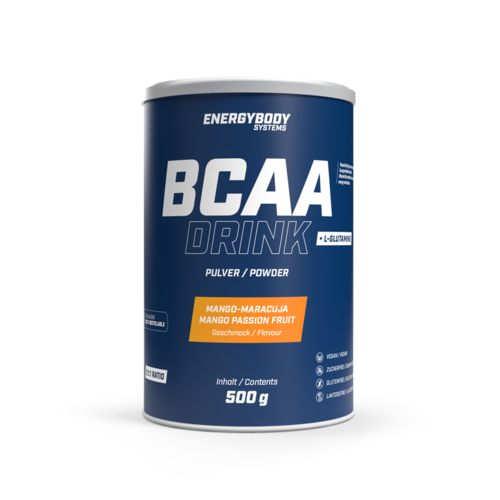 Energybody Systems BCAA Drink + Глютамин, 500 гр