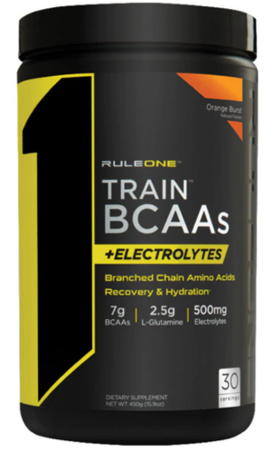 RULE1, Train BCAAs + Electrolytes, 450 gr.		
