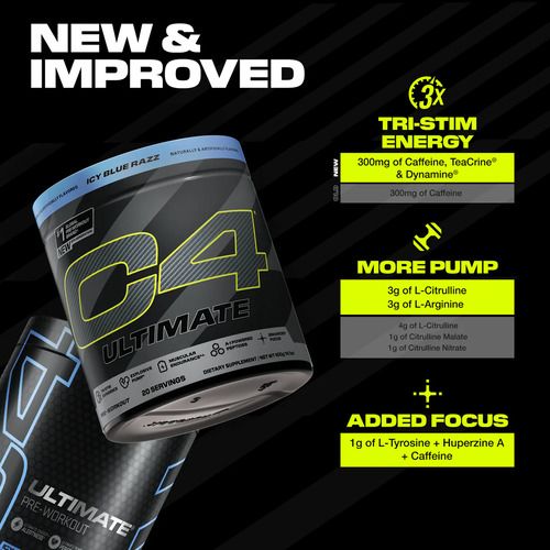 Cellucor Предтреник, C4 ULTIMATE, 328 gr.