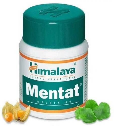 Himalaya, Ментат, для улучшения работы мозга, 60 таблеток
