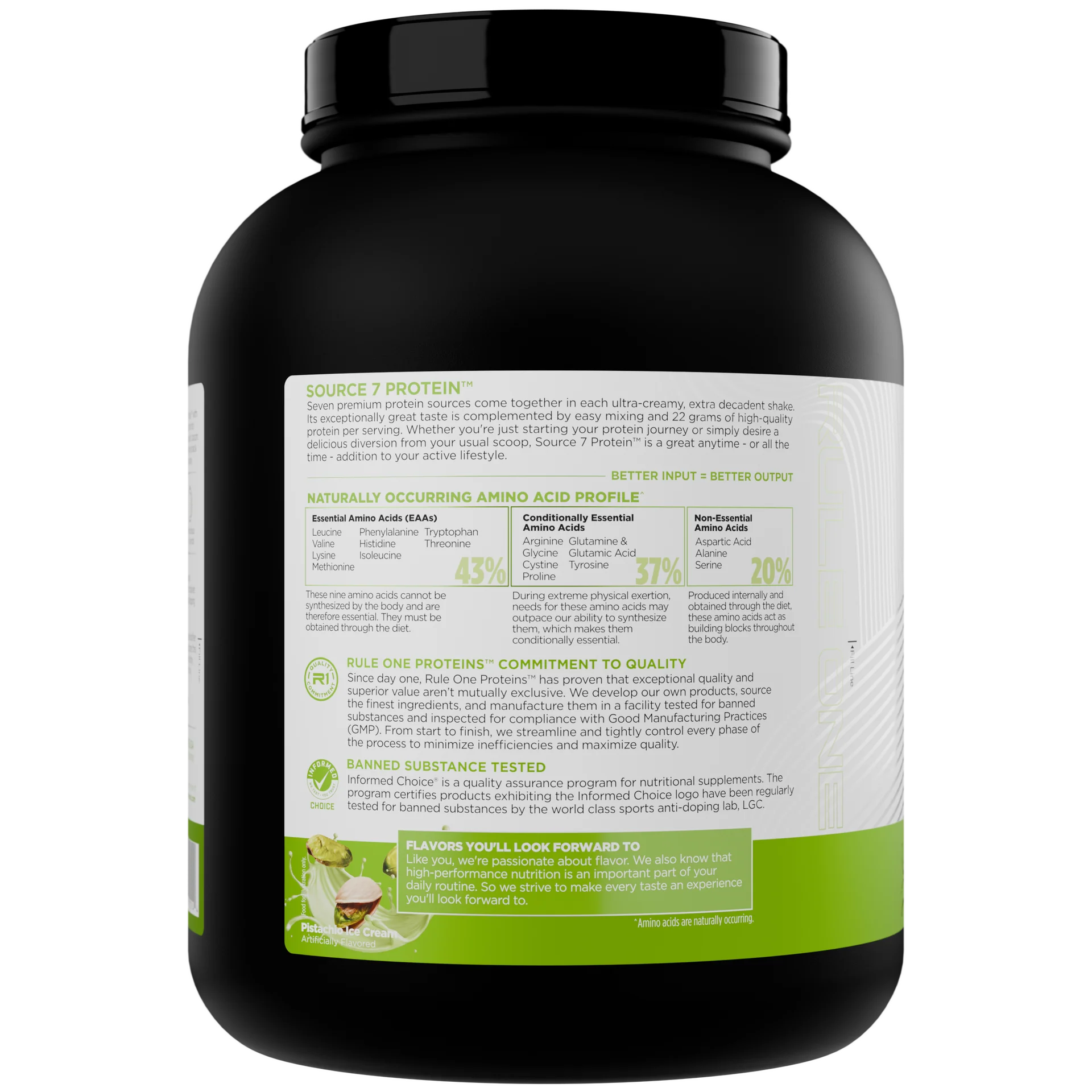 RULE1, Протеин, Source 7 Protein 1790 гр (4 lbs)