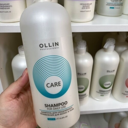 OLLIN Professional Care Шампунь для ежедневного применения для волос и тела, 1000 мл