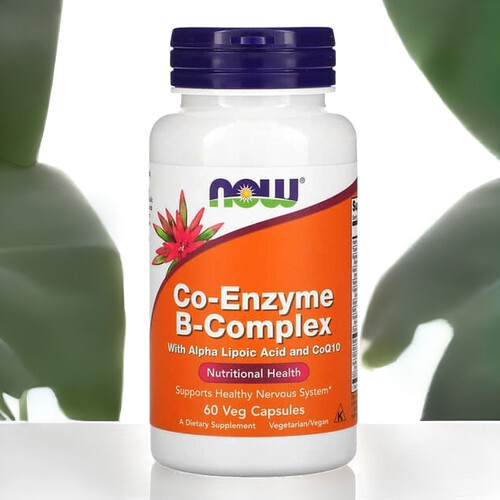 Now Foods Б-комплекс, Co-Enzime B-Complex,  60 caps.