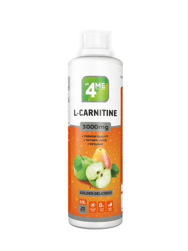 4Me Nutrition Л Карнитин,  L-Carnitine concentrate 3000, 500 мл