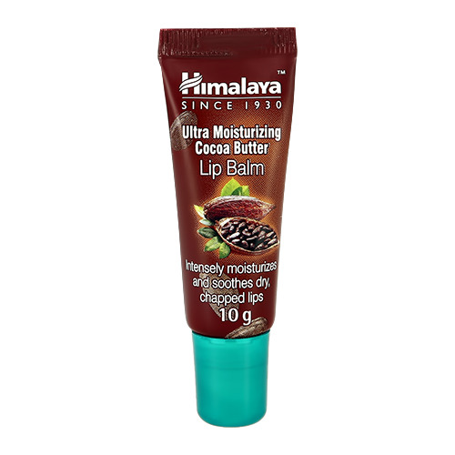 Himalaya бальзам для губ интенсивное увлажнение с маслом какао 10 гр