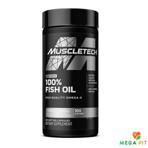 Muscletech Омега-3, Platinum 100 капсул