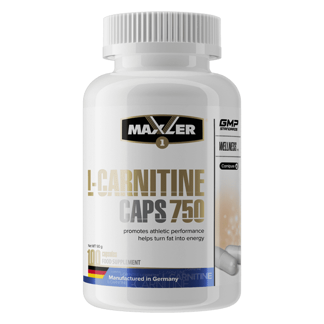 Maxler L-Карнитин 750 мг, 100 капсул