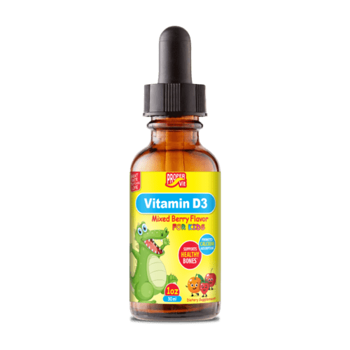 Proper Vit Vitamin D3, Витамин Д3 для детей с ягодным вкусом 30 мл
