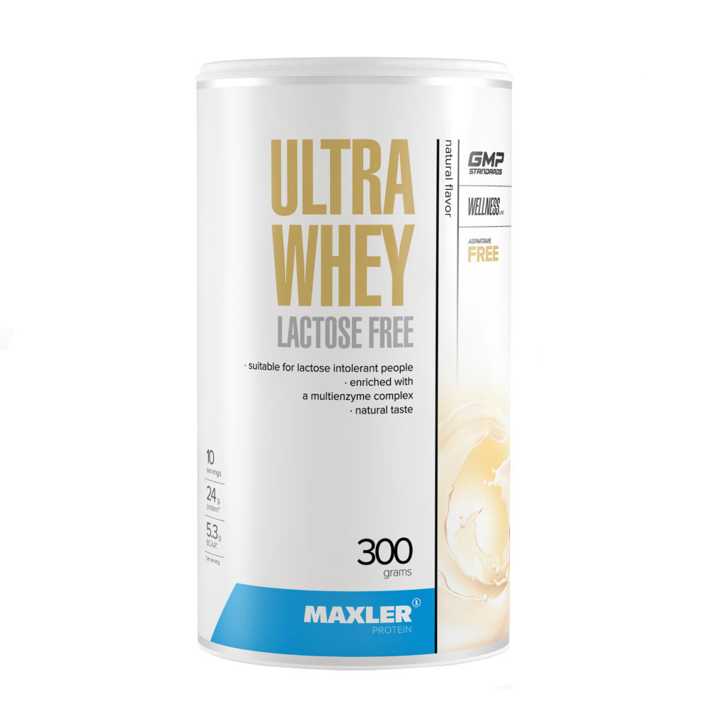 Maxler Протеин безлактозный, Ultra Whey Lactose Free 300 гр 