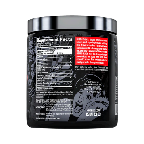 Nutrex Предтреник, Hemo Rage UNLEASHED,  180 gr