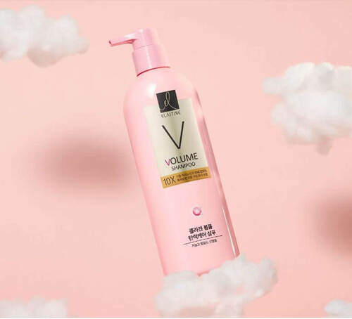 Elastine, Шампунь для Придания Объема Волос, Elastine Collagen Volume Care 10X Shampoo 680 мл
