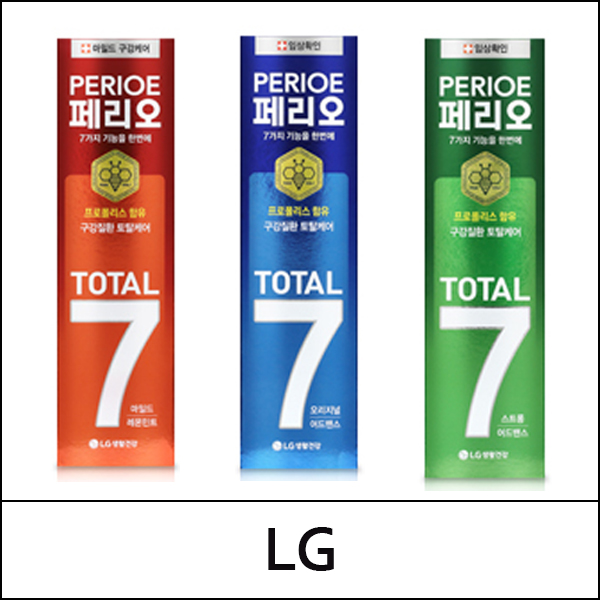 Perioe, Зубная Паста Комплексного Действия, Total 7 PRO MILD 120 г
